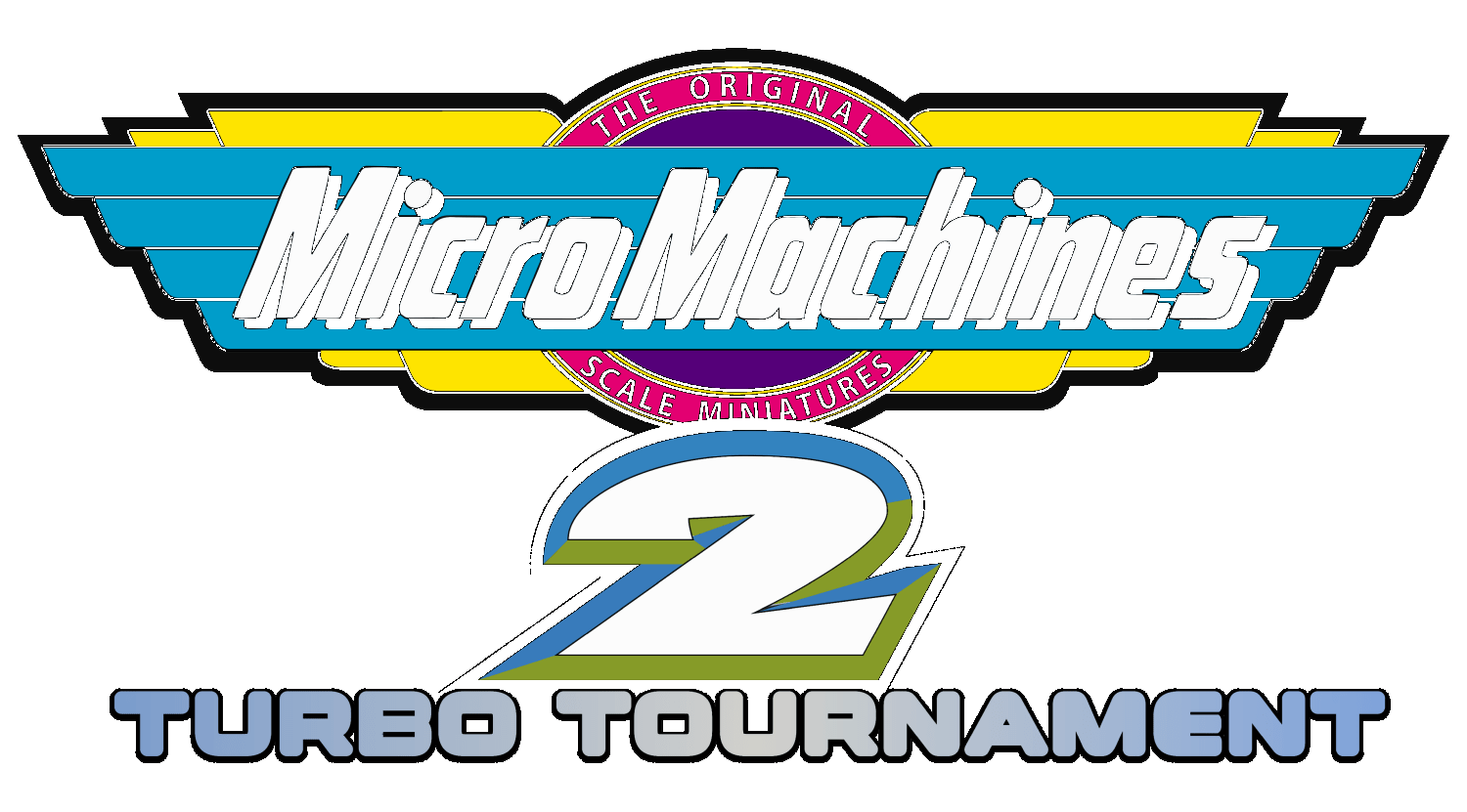 Micro Machines 2: Turbo Tournament logo for Super Nintendo